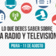 Piura: CONCORTV realizará evento público sobre alcances de la Ley de Radio y Televisión