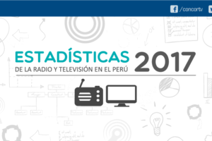 Nuevo: Estadísticas de la Radio y Televisión en el Perú – 2017