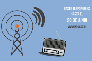 MTC convoca a Concurso Público para otorgar nuevas autorizaciones de radiodifusión sonora