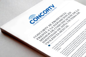 CONCORTV se pronuncia frente a la exposición en medios de comunicación de la identidad de niña víctima de violencia sexual