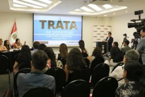 MININTER: Los medios de comunicación son actores clave en la visibilización del delito de trata de personas