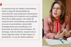 “Los medios universitarios requieren potenciar la investigación y producir contenidos innovadores”