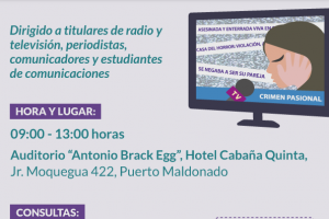 La violencia de género se muestra como espectáculo en la radio y TV