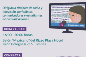 En la radio y TV la violencia de género se difunde como noticia policial