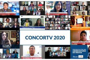 En el 2020, CONCORTV impulsó acciones para mejorar el tratamiento informativo de la violencia contra la mujer
