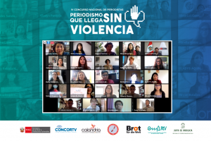 Fueron premiados trabajos periodísticos que contribuyeron con la erradicación de la violencia contra la mujer en tiempos de la COVID-19