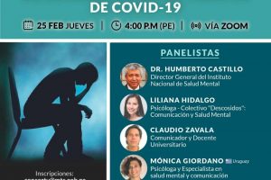 Conversatorio: “Salud mental y medios de comunicación en tiempos de COVID-19″
