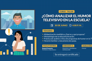 Concortv capacitará a docentes en el análisis crítico del humor televisivo