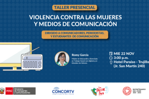 Consejo Consultivo de Radio y Televisión organiza taller “Violencia contra las mujeres y medios de comunicación” en Trujillo