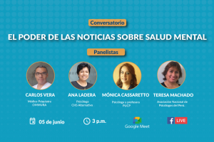 Concortv organiza conversatorio “El Poder de las noticias sobre salud mental”