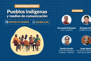 Concortv organiza un conversatorio para discutir el papel de los medios de comunicación en la representación de los pueblos indígenas