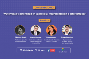 Concortv anuncia conversatorio virtual “Maternidad y paternidad en la pantalla: ¿representación o estereotipos?”