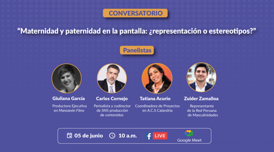 Concortv anuncia conversatorio virtual “Maternidad y paternidad en la pantalla: ¿representación o estereotipos?”