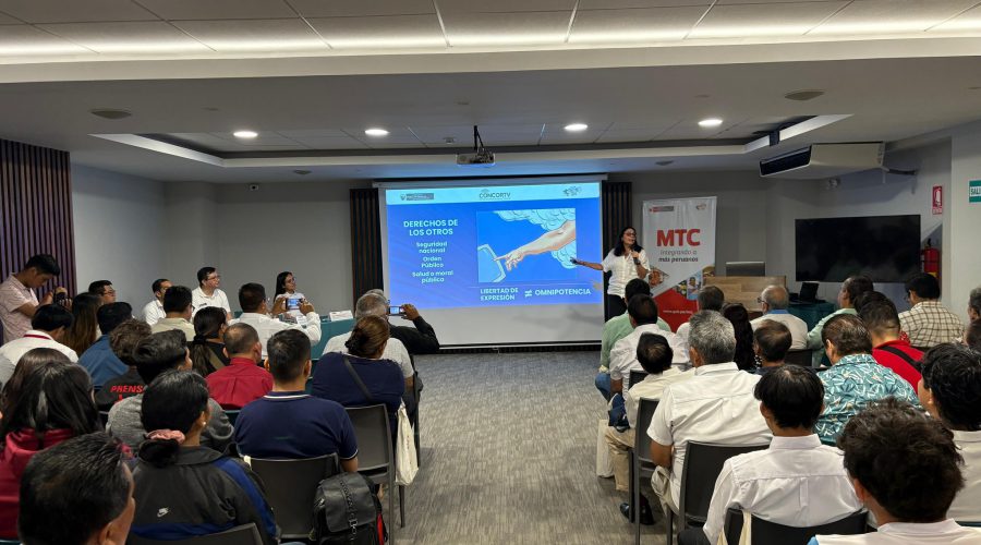 MTC realiza en Iquitos la Tercera Audiencia Pública Descentralizada 2025 para fortalecer la radio y televisión en el país