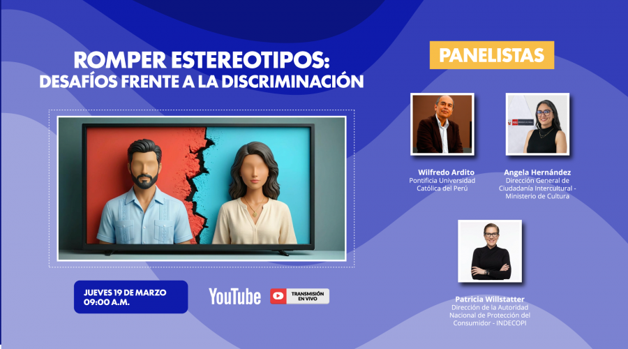 CONCORTV y Ministerio de Cultura organizan conversatorio sobre discriminación y estereotipos en los medios